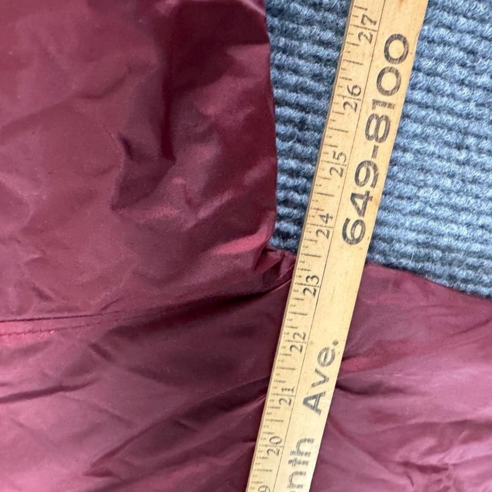 VTG Champion MSU Bulldogs Pullover Jacket Maroon Mens 90s Collegiate Windbreaker - Picture 5 of 8
